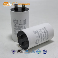 Condensador de Arranque para Motor AC CBB60 con Pines SH 1.5-100UF 250-450VAC para Bomba de Agua, Condensador de Película Delgada Metalizada