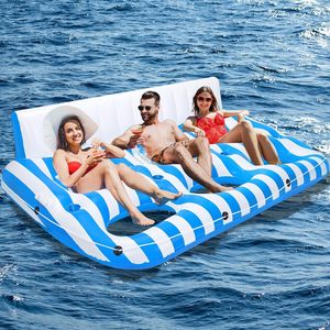 Gommone Gonfiabile Ecologico in PVC per 3 Persone con Cuscini Integrati - Ideale per l'Estate - Product Image 1