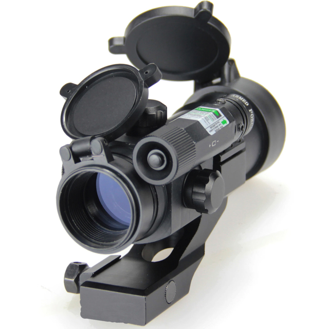Factory 1X30 Red Green Dot Sight with Green Laser Hunting Red Dot Scope