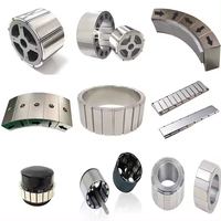 Aimant industriel en néodyme en forme de segment trapézoïdal N52 super puissant pour moteur de machine électromagnétique Aimant en néodyme