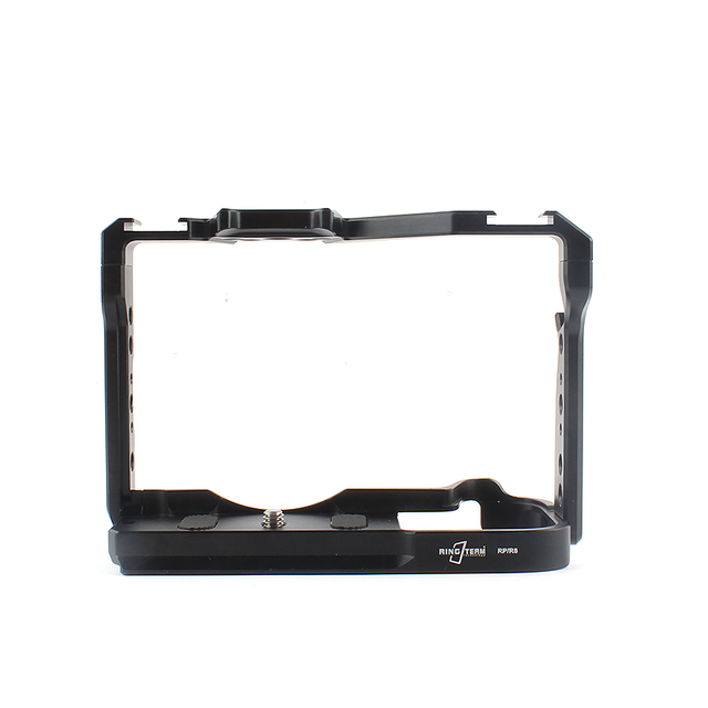 Aluminum Alloy Camera Cage Video Rig, Protective Frame with 1/4" Threads for Canon EOS R8 / RP Mirrorless Camera
