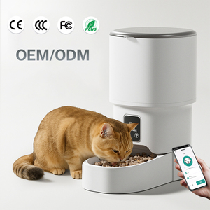 Smart Microchip Pet Feeder WiFi Automatic <strong>Cat</strong> Dog <strong>Food</strong> <strong>Dispenser</strong> 4L Battery Powered Bottle App <strong>Timed</strong> Feeding Bluetooth Control - Product Image 1