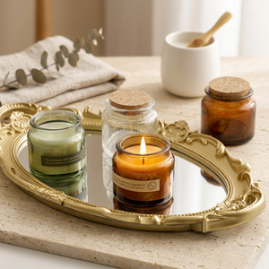 <span class=keywords><strong>Pot</strong></span> à <span class=keywords><strong>bougie</strong></span> <span class=keywords><strong>en</strong></span> <span class=keywords><strong>verre</strong></span> de haute qualité, couleur ambre brun, petite capacité (100 ml, 200 ml), vide, <span class=keywords><strong>pour</strong></span> cire de soja, avec bouchon <span class=keywords><strong>en</strong></span> bois - Product Image 5