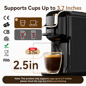 เครื่องชงกาแฟเอสเพรสโซแบบหลายหัวชง 19 บาร์ ชงได้ทั้งกาแฟร้อนและเย็น ใช้ได้กับ Kcup, NS, <span class=keywords><strong>Dolce</strong></span> <span class=keywords><strong>Gusto</strong></span>, ESE Pod และกาแฟบด - Product Image 3
