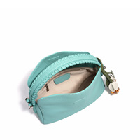 Bolsos de Cuero Genuino de Nueva Tendencia 2026 para Mujer, Diseño Novedoso, Bolso de Hombro Cruzado de Piel Vacuna Suave, Logotipo Personalizado