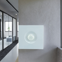 Boîtier de jonction ABS de type 86 à détection infrarouge, personnalisable, pour interrupteur à détection corporelle, étanche à la poussière IP54, facile à installer