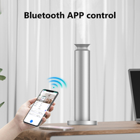 Diffuseur d'arômes électrique intelligent de luxe en aluminium, sans eau, diffusion de parfum, machine à huile essentielle