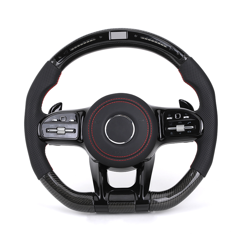 Carbon Fiber+Black Trim+LED