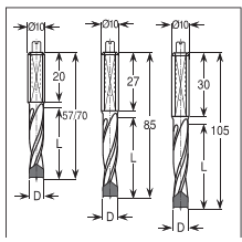 ดอกสว่านเจาะไม้ P053M009057R - Product Image 3
