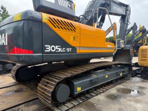 Excavatrice hydraulique d'occasion Hyundai 305LC-9T d'origine coréenne, pelle lourde pour carrière et construction routière - Product Image 1