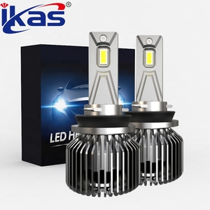 Faro Auto 120W Super Luminoso 20000LM con Doppio Rame Rosso H4 H7 H11 LED 9006 9012 D4C H27 - Product Image 1