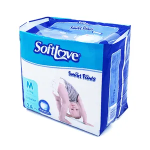 Softlove Premium Best Quality Baby Pants Diaper Disposable Pampered Baby Diaper