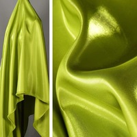 Tissu satiné liquide à effet cristal glacé pour robe, tissu de soirée, tissu de créateur, vente chaude