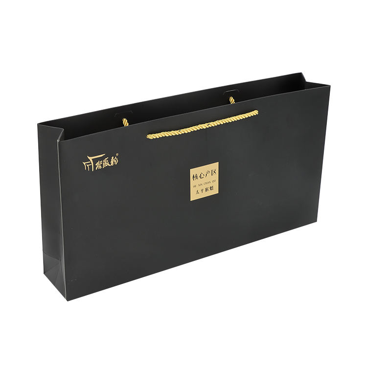 Large Capacity Customize Printed Logo Shopping Gift Packaging Kraft Paper Bag