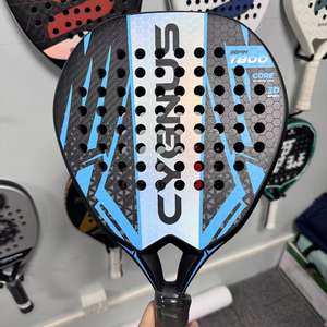 Nouvelle Raquette de <span class=keywords><strong>Padel</strong></span> <span class=keywords><strong>Bull</strong></span> 04 Personnalisée 2026, Pelotas De <span class=keywords><strong>Padel</strong></span>, Noyau EVA Noir, Fibre de Carbone 12K, Style Identique à Juan Tello - Product Image 5