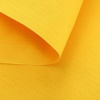 Tissu Oxford en toile de polyester enduit PU imperméable à rayures en fil épais de taffetas poly-coatingé