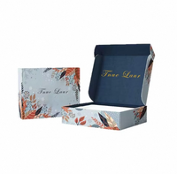 Boîte d'expédition pour bougies en carton ondulé kraft recyclé avec pelliculage brillant personnalisé, emballage cadeau pliable biodégradable de qualité supérieure, vente en gros