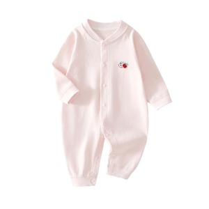 Combinaisons pour bébé en coton pur, bodies pour nouveau-nés, printemps automne, couche de base sans couture, vêtements tricotés unisexes - Product Image 5