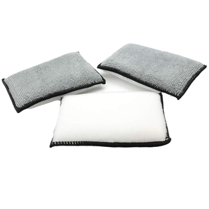 Éponge de nettoyage en microfibre super résistante pour le detailing automobile, applicateur de lavage, éponge en microfibre pour le nettoyage intérieur des voitures - Product Image 1