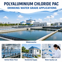 Coagulant en chlorure de polyaluminium pour l'eau potable destiné aux usines municipales