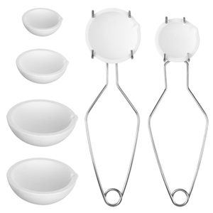 Quartz <span class=keywords><strong>creuset</strong></span> plat bol or argent platine affiner fusion-<span class=keywords><strong>creuset</strong></span> de qualité supérieure pour les laboratoires de stockage en métal fondu - Product Image 5