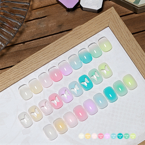 AILANUO 9-Color Luxury UV <b>Gel</b> <b>Polish</b> <b>Set</b> for DIY & Professional Use Vegan Non-Toxic Eco-Friendly Long-Lasting LED/UV-Curable - Product Image 2