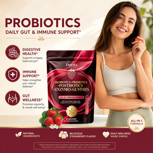Gomitas Probióticas Veganas OEM ODM con 5 Mil Millones de UFC para la Salud Intestinal, Sin GMO, Sin Azúcar, Venta al Por Mayor, B2B - Product Image 3