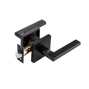 Quick release american style heavy duty tubular leverset lock Zinc alloy lever rosette interior handle door lock