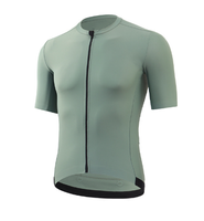 Offre Spéciale Nylon Polyester Manches Courtes À Séchage Rapide Pleine Fermeture Éclair T-shirt Évacuation De L'humidité Réfléchissant Vélo De Route Hommes Maillot De Cyclisme