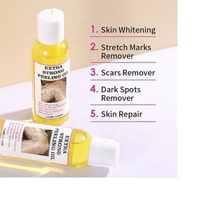 Nhãn hiệu riêng OEM Thêm sức mạnh Vàng lột dầu đốt ngón tay làm trắng da loại bỏ da chết tẩy tế bào chết chống đốm đen dầu - Product Image 6