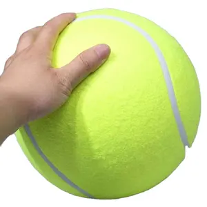 24 CM 9,5 Zoll Haustier Riesen Tennis Hund Kauen Spielzeug Interaktives Spielzeug Hunde ball Spielzeug