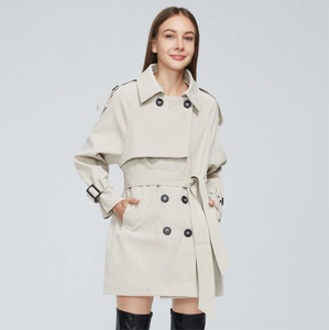 Popolare <span class=keywords><strong>Trench</strong></span> da <span class=keywords><strong>donna</strong></span> <span class=keywords><strong>Trench</strong></span> <span class=keywords><strong>Trench</strong></span> da <span class=keywords><strong>donna</strong></span> Design di tendenza moda Outlet personalizzato <span class=keywords><strong>Trench</strong></span> a scelta bianca <span class=keywords><strong>Trench</strong></span> classico <span class=keywords><strong>Beige</strong></span> - Product Image 2