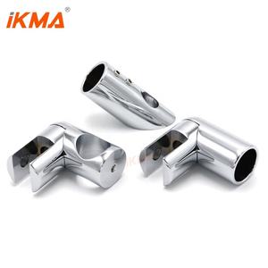 Shower <strong>Glass</strong> <strong>Connector</strong> Clamp 90 Degree Tube to <strong>Glass</strong> Link Suitable for 19mm/22mm/25mm Round bar - Product Image 4