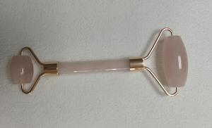 Hot selling <b>jade</b> <b>roller</b> 100% natural beauty massage for face facial <b>jade</b> stone double rose quartz <b>jade</b> - Product Image 6