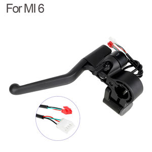 Palanca de Freno Izquierda Original con Botón de Intermitente y Campana para Patinete Eléctrico MI 6 MI6 LITE, Accesorios de Ensamblaje de Manillar de Freno - Product Image 3