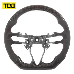 Volante de Fibra de Carbono Personalizado TDD para Honda Civic Type R FM2 - Product Image 4