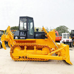Faibles heures de travail 160Hp Shantui SD16 Bulldozer Shantui tracteur sur chenilles Bulldozer SD22 SD32 à vendre - Product Image 1