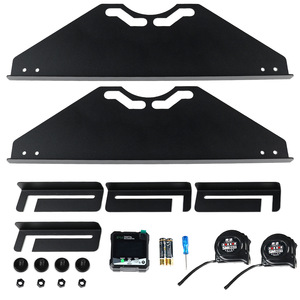 Outil d'alignement de roues numérique avec détecteur d'angle et support de positionnement pour réparation automobile - Product Image 1