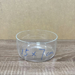 <span class=keywords><strong>Cuenco</strong></span> de cristal transparente cilíndrico de gran capacidad barato, <span class=keywords><strong>cuenco</strong></span> de cristal saludable respetuoso con el medio ambiente reutilizable - Product Image 4