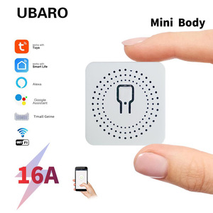 มินิสมาร์ทสวิตช์ 16A AC100-240V รองรับแอพควบคุมระยะไกลด้วยเสียงผ่าน WiFi - Product Image 2