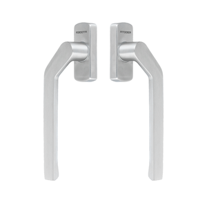 Maniglia Angolata AT027 in Acciaio Inox <span class=keywords><strong>con</strong></span> Finitura PVD Oro, Base Rettangolare, Meccanismo di Bloccaggio Multipunto <span class=keywords><strong>per</strong></span> <span class=keywords><strong>Finestre</strong></span> - Product Image 5