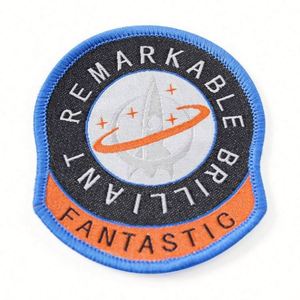 Factory Price Custom Embroidery <b>Patches</b> Sew on for Hat and Clothing Embroidered Badges <b>Patch</b> - Product Image 5