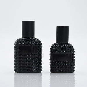 थोक पुरुषों के कोलोर्न इत्र की बोतल लक्जरी खाली 30 मिली 50 मिली 50 मिली काली इत्र की बोतल - Product Image 3