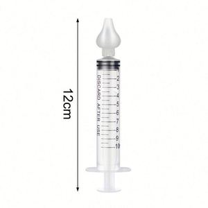 Seringue et irrigateur nasal pour bébé - Aspirateur - PP et silicone écologiques - Nouveau design ergonomique - Option de logo personnalisé - Pour les bébés de 0 à 24 mois - Product Image 3
