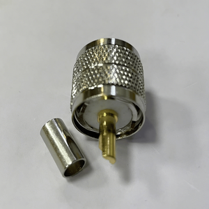 ขั้วต่อโคแอกเชียลแบบ PL259 UHF ตัวผู้ สำหรับสาย RG58 RG213 LMR400 - Product Image 2
