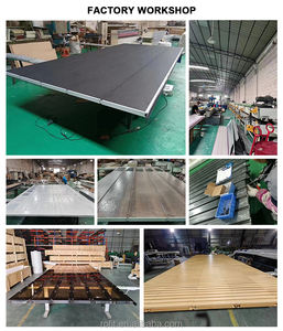 Portes <span class=keywords><strong>de</strong></span> <span class=keywords><strong>garage</strong></span> combinées plates pliantes en bois massif Application <span class=keywords><strong>de</strong></span> villa coupe-vent <span class=keywords><strong>Garage</strong></span> professionnel fabriqué <span class=keywords><strong>Entreprise</strong></span> à vendre - Product Image 5