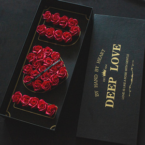 Hộp Bao Bì Hoa Trong Suốt Zex Wrap I Love You Hộp Hoa Hình Vuông - Product Image 6