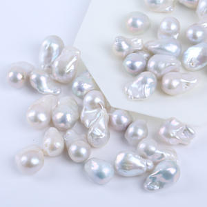 Perlas de Agua Dulce Naturales de Zhuji, Forma Barroca, 13-16 mm, Blancas y Rosas, Partículas Sueltas, Fabricante de Origen, Venta al por Mayor - Product Image 3