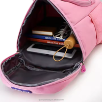 Sac à dos personnalisé pour enfants, motif dessin animé mignon, faible MOQ, idéal pour la maternelle, la prématernelle, les voyages et l'école primaire (certifié BSCI)