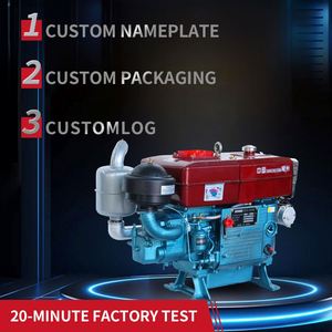 Moteur diesel monocylindre 4 temps Aokai ZS1115M 22 CV à refroidissement par eau, économe en carburant, haute productivité, démarrage au pied, pour usage agricole - Product Image 4